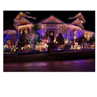 Set 2 instalatii MU franjuri 2 x 12 metri , multicolor, total 24 metri