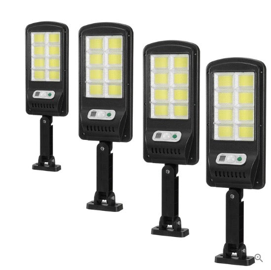 Set 4 lampi cu incarcare solara 120 leduri - foarte puternice