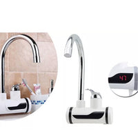 Robinet instant electric cu display - cu prindere pe perete