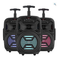 Boxa Portabila foarte puternica + Cadou Microfon Karaoke (zqs-6111)