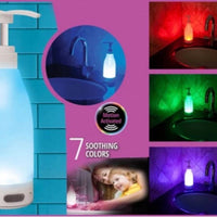 Dozator de sapun cu lumina LED