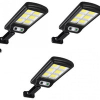 Set 3 bucati lampa solara cu acumulator si senzor