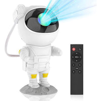 Proiector Astronaut cu joc de lumini stele si galaxii + telecomanda