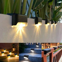 NOU: Set 8 lampi solare pentru trepte sau terase