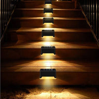 NOU: Set 8 lampi solare pentru trepte sau terase