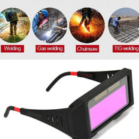 (T) Ochelari de protectie sudura cu display LCD, cristale lichide auto-intunecare