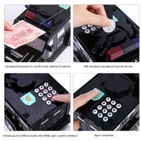 Pusculita Electronica, Masina de politie, Cu PIN, Negru