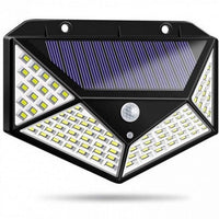 Set 4 lampi solare 100 leduri forte puternice + CADOU SURPRIZA