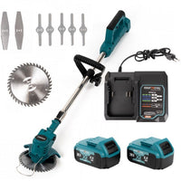 Motocoasa profesionala cu 2 acumulatori 36v 8ah, de mare putere + disc/accesorii