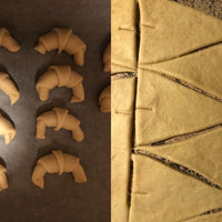 Set doua taietoare profesionale de saratele si croissante