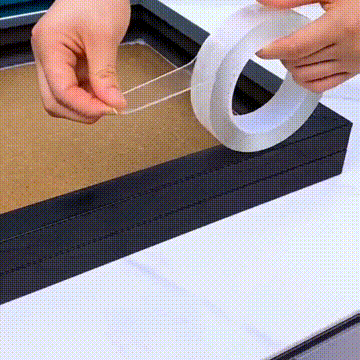 1+1 GRATIS Banda dublu adeziva transparenta reutilizabila din silicon 2 x 5 metri